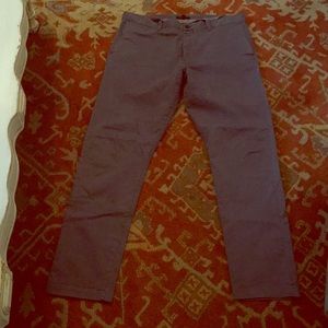 Banana Republic Felton skinny blue slacks
